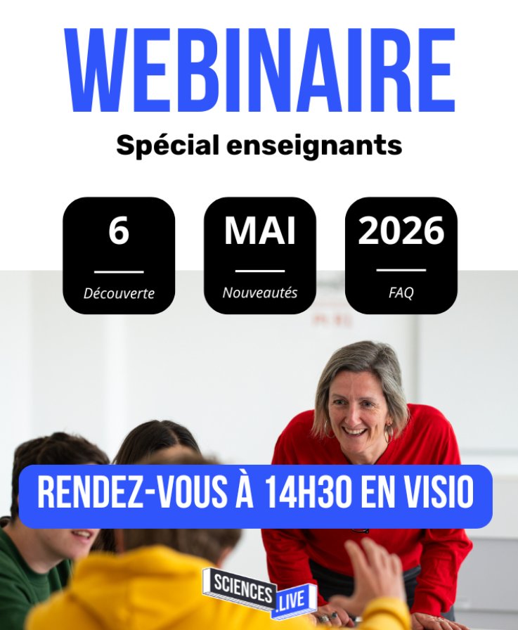 Webinaire sciences.live
